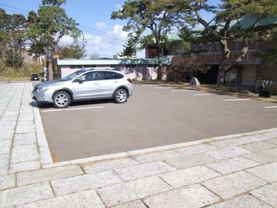 函館護国神社の駐車場