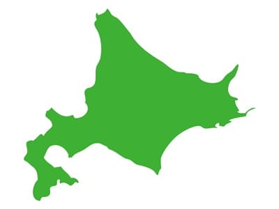 北海道全体の地図