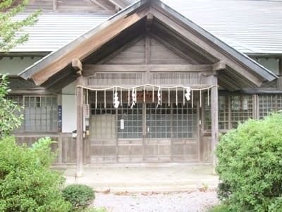 山上大神宮の社務所