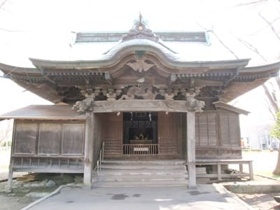 亀田八幡宮の旧拝殿