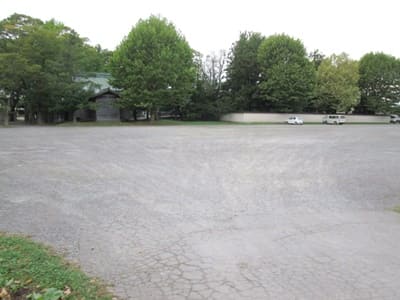 亀田八幡宮の駐車場